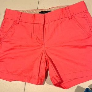 JCrew Chino Coral Shorts
